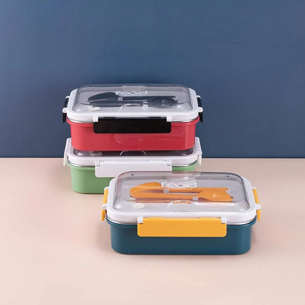 Lunch Box for Kids/Men/Women, Containers with 3 Compartments Office Lunch Box Freezer/Dishwasher Safe.