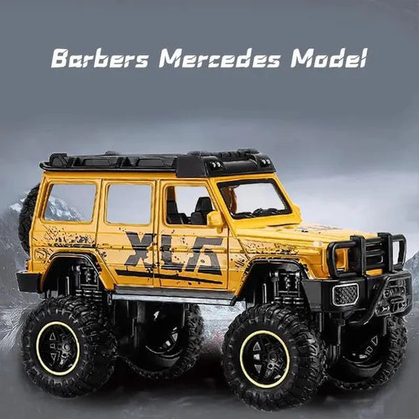 MERCEDES G CLASS SPORT 1:24 DIECAST METAL TOY CAR (MULTICOLOUR :- BLACK, YELLOW)