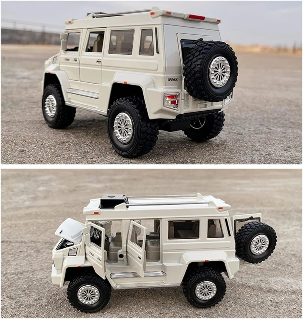 MERCEDES-BENZ UNIMOG 1:24 DIECAST METAL TOY CAR (MULTICOLOUR PACK OF 1)