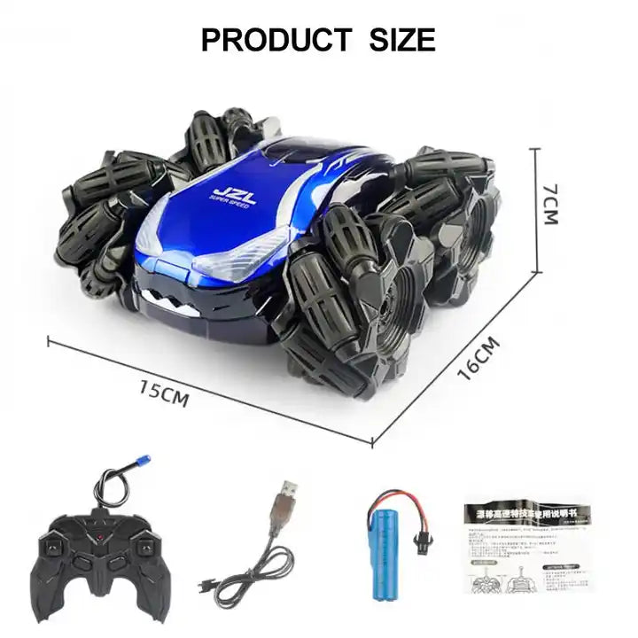 High Speed Six Functions Remote Control Stunt Car Toy Actives Drift Stunt Car