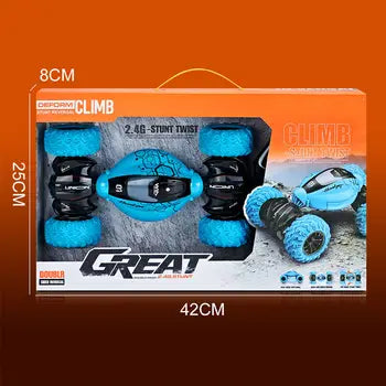 Remote Control Car Double Sided with 360 Spin, Flip, Twist, Climbing, Stunt RC Car