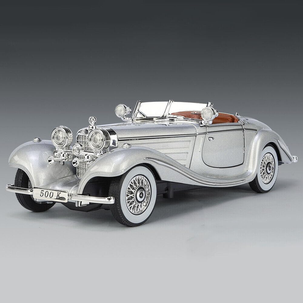 MERCEDES-BENZ 500K SPECIAL-ROADSTER 1:24 DIECAST METAL TOY CAR (MULTICOLOUR PACK OF 1)