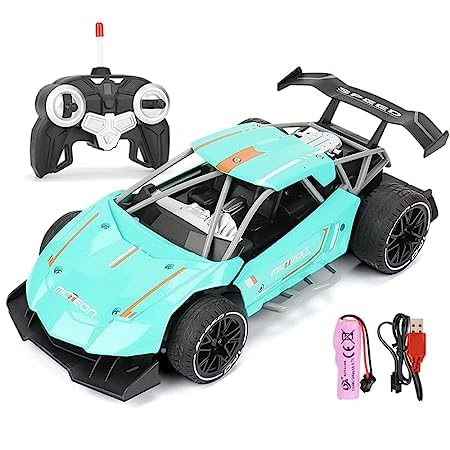 Remote Control Car - High-Speed Off-Road 4x4 RC Car Toy with Rechargeable Capability