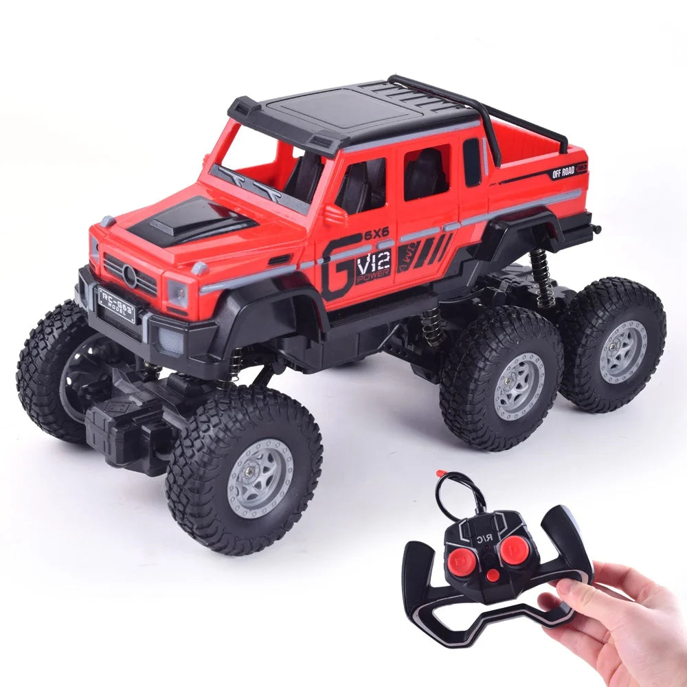 RC Vehicle off-Road Six Rounds Mountain Monster Truck 6wd RC Car