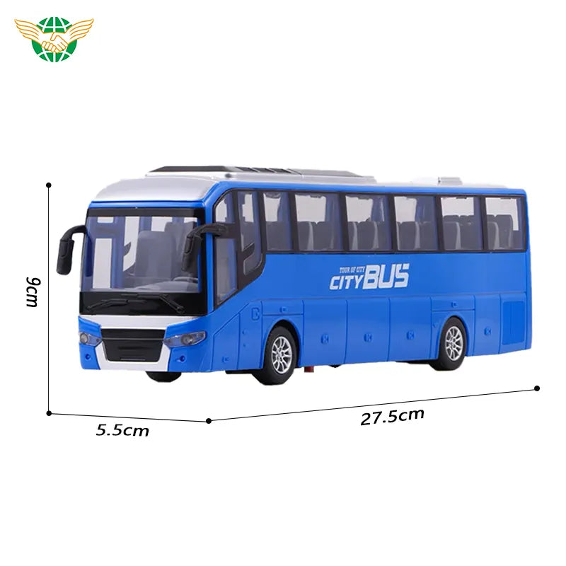 Remote Control Luxury City Bus /Rc Bus With Light/Remote Control Luxury Bus-Multicolor - Kids