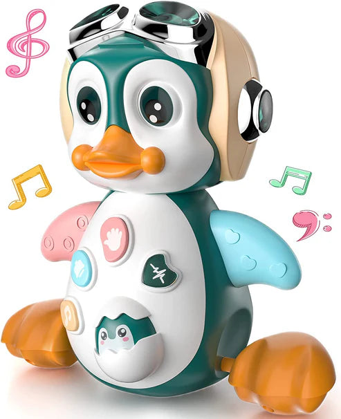 Penguin Baby Toy/ Musical Light up Babies Toddler Infant Crawling Walking Toy for Girl Boy