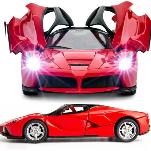 Rechargeable Ferrari Style Remote Control Car With Opening Doors