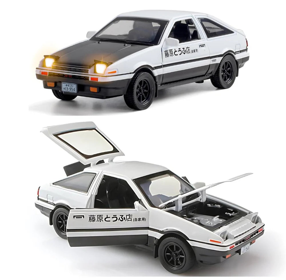 TOYOTA AE-86 1:32 DIECAST METAL TOY CAR