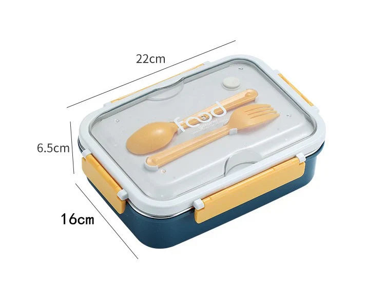 Lunch Box for Kids/Men/Women, Containers with 3 Compartments Office Lunch Box Freezer/Dishwasher Safe.