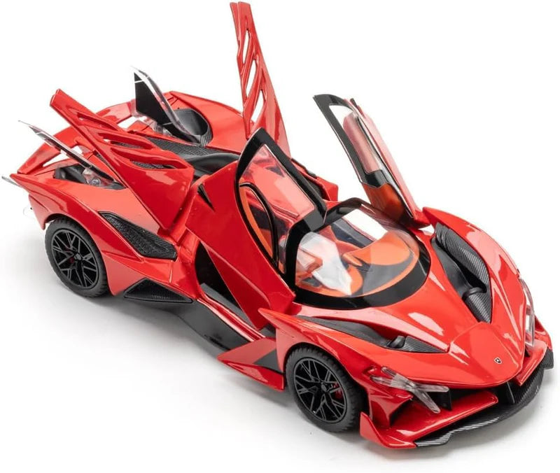 APOLLO SPORT CAR EXCLUSIVE 1:24 DIECAST METAL TOY CAR (MULTICOLOUR:- ORANGE, STARLIGHT, RED, BLACK)