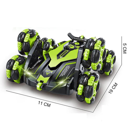 6-wheel RC car double sided drifting Spray twisting climbing stunt Gesture Remote Control Car