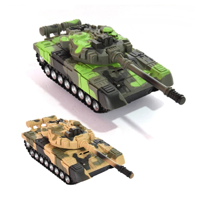 Remote-controlled army tank | Military tank | RC military tank toy with LED lights