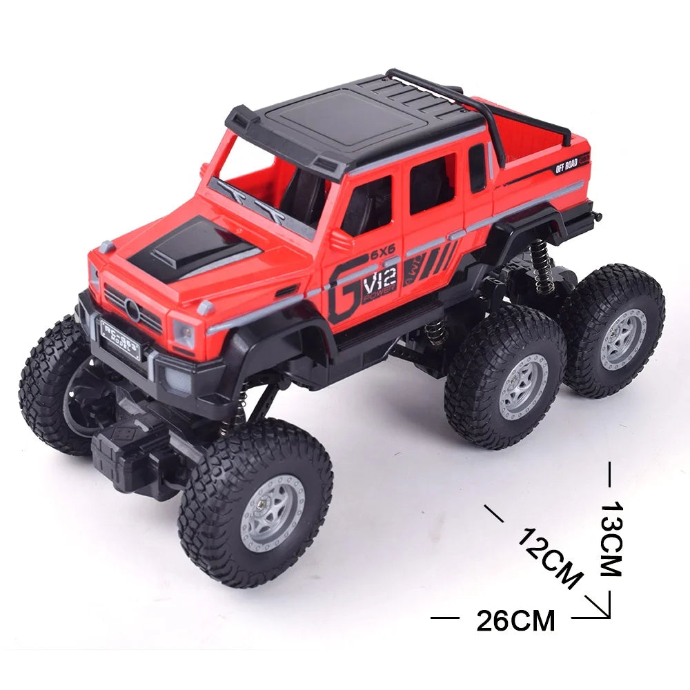 RC Vehicle off-Road Six Rounds Mountain Monster Truck 6wd RC Car