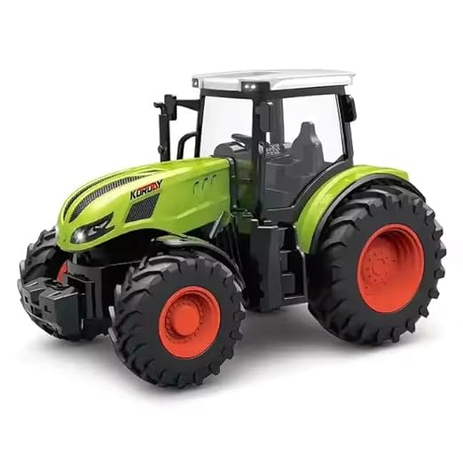 Remote Control Tractor Toy Rc Farmer Car, Farmer Harvest Expert Full Function Remote Control Toy for Kids