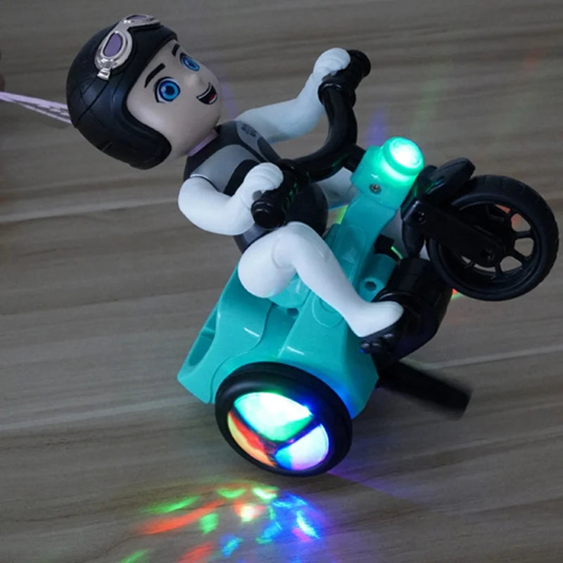 Tricycle with Light, Music, 360 Degree Spinning