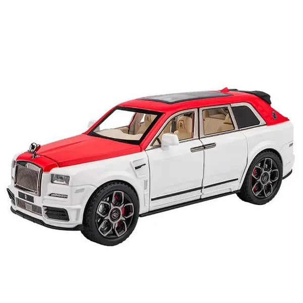 BIG SIZE ROLLS ROYCE CULLINAN 1:24 DIECAST METAL TOY CAR (MULTICOLOUR :- RED, BLUE, BLACK)