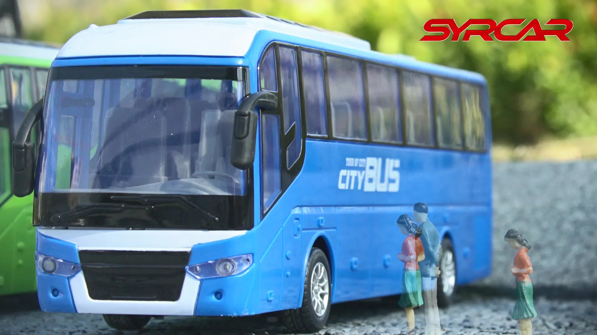 Remote Control Luxury City Bus /Rc Bus With Light/Remote Control Luxury Bus-Multicolor - Kids