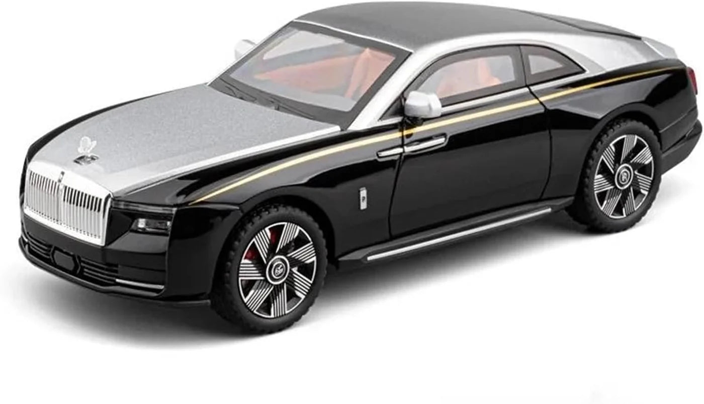 Rolls Royce Ghost Coupe Sports 1:24 Diecast Metal Toy Car (Multicolour :- Black, Blue)