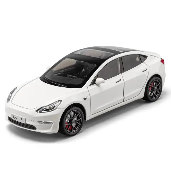 TESLA MODEL-3 1:24  DIECAST METAL TOY CAR