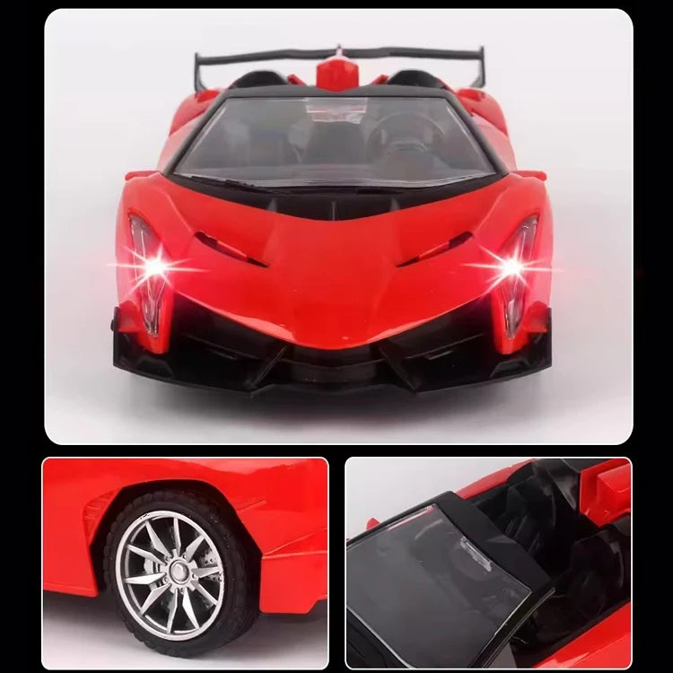 Open Hood Classy Model Car RC SUV with Premium Interiors RC Car Sports Car with 4 Channel Remote