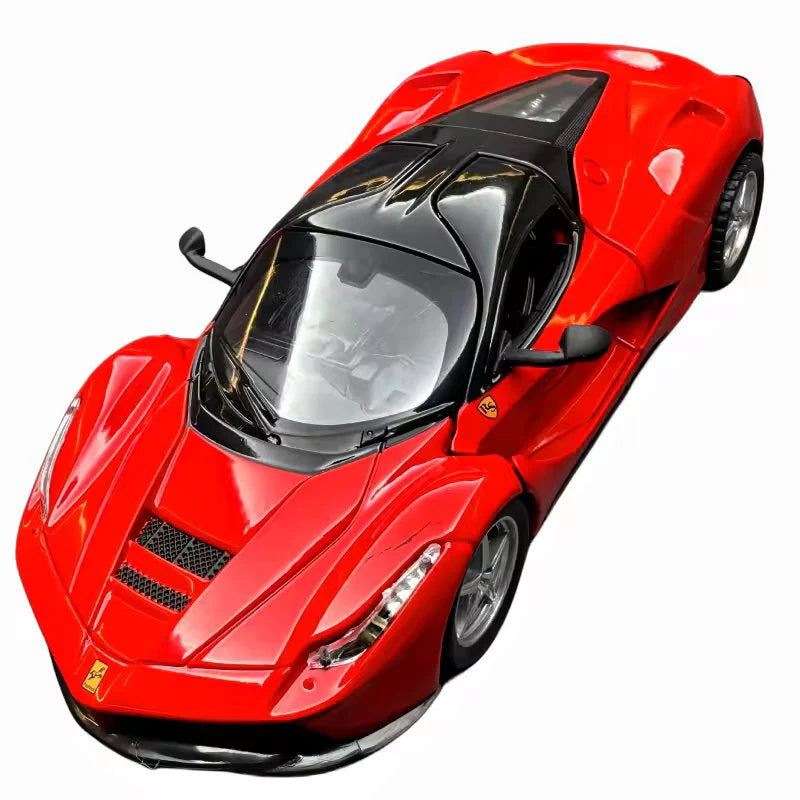 FERRARI LAFERRARI 1:32 DIECAST METAL TOY CAR (MULTICOLOUR :- BLACK, RED, YELLOW)