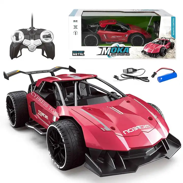 Remote Control Car - High-Speed Off-Road 4x4 RC Car Toy with Rechargeable Capability