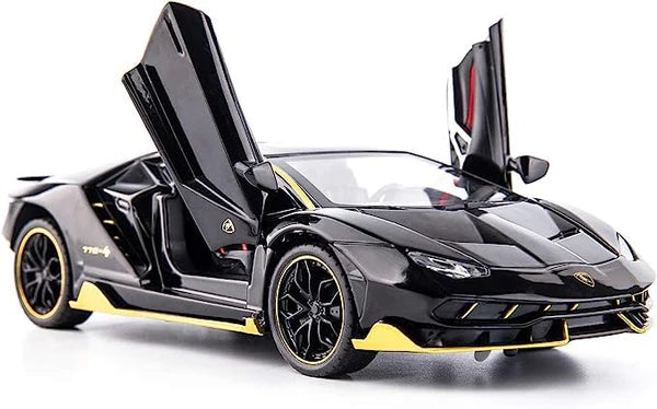 LAMBORGHINI CENTENARIO LP770 1:24 DIECAST METAL TOY CAR (MULTICOLOUR :- BLACK, RED, YELLOW)