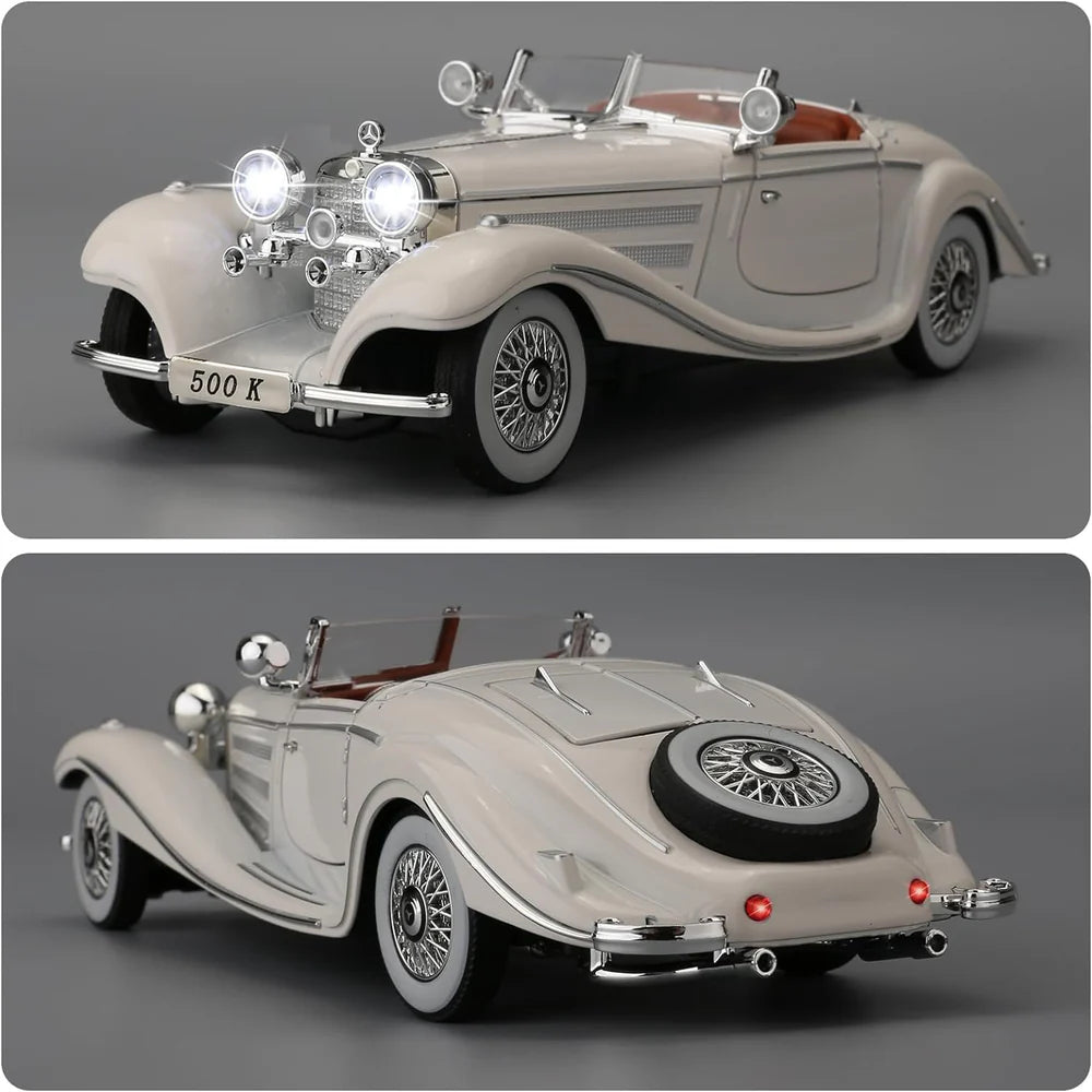 MERCEDES-BENZ 500K SPECIAL-ROADSTER 1:24 DIECAST METAL TOY CAR (MULTICOLOUR PACK OF 1)