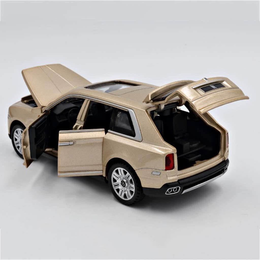 Rolls Royce Cullinan 1:32 Dicast Metal Toy Car Openable Doors & Light,Music {SIZE :- 16CM*6.5CM*5CM}[MULTICOLOR]