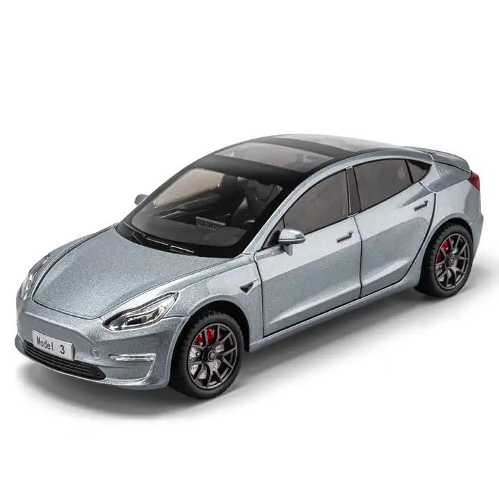 TESLA MODEL-3 1:24  DIECAST METAL TOY CAR