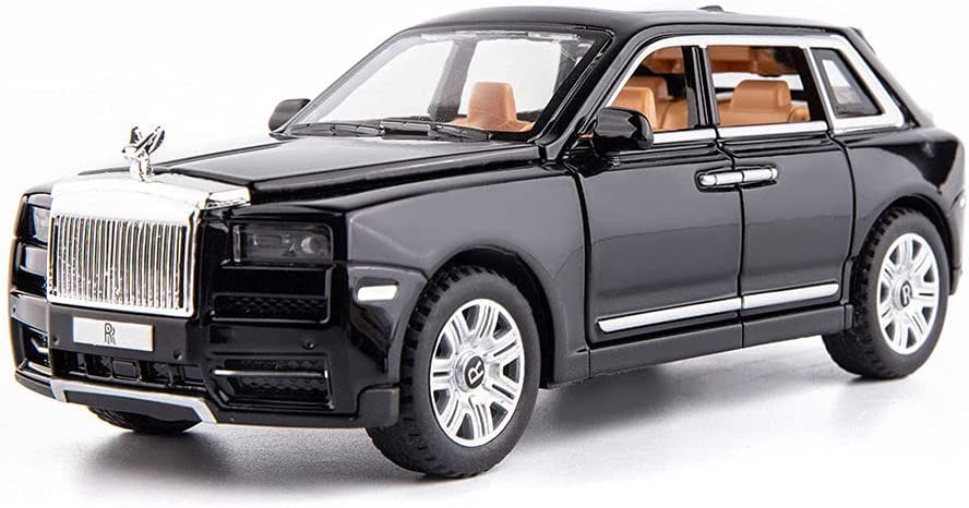 Rolls Royce Cullinan 1:32 Dicast Metal Toy Car Openable Doors & Light,Music {SIZE :- 16CM*6.5CM*5CM}[MULTICOLOR]