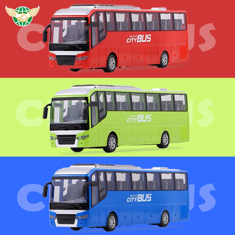 Remote Control Luxury City Bus /Rc Bus With Light/Remote Control Luxury Bus-Multicolor - Kids