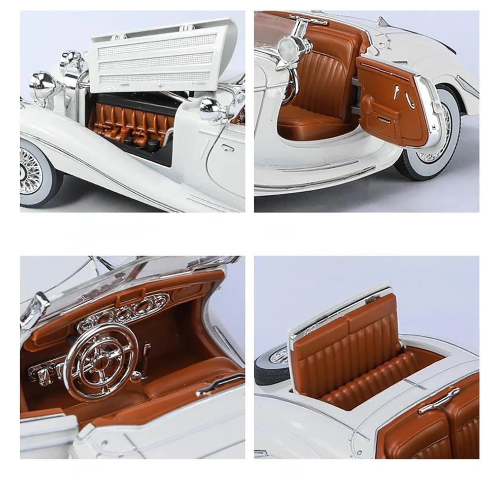 MERCEDES-BENZ 500K SPECIAL-ROADSTER 1:24 DIECAST METAL TOY CAR (MULTICOLOUR PACK OF 1)