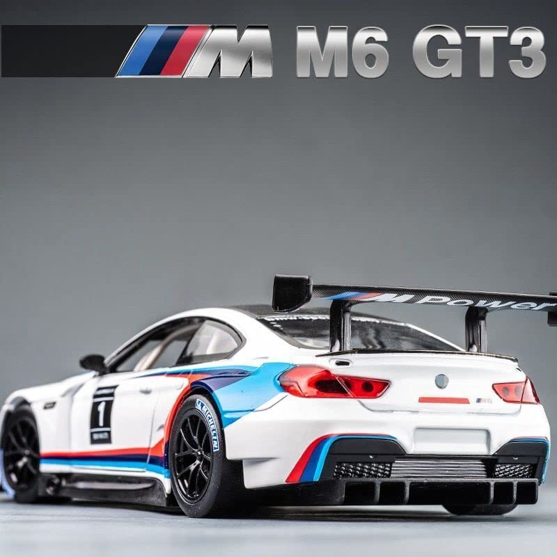 BMW M8 GTE SPORTS 1:32 DIECAST METAL TOY CAR (MULTICOLOUR :- BLACK, WHITE)