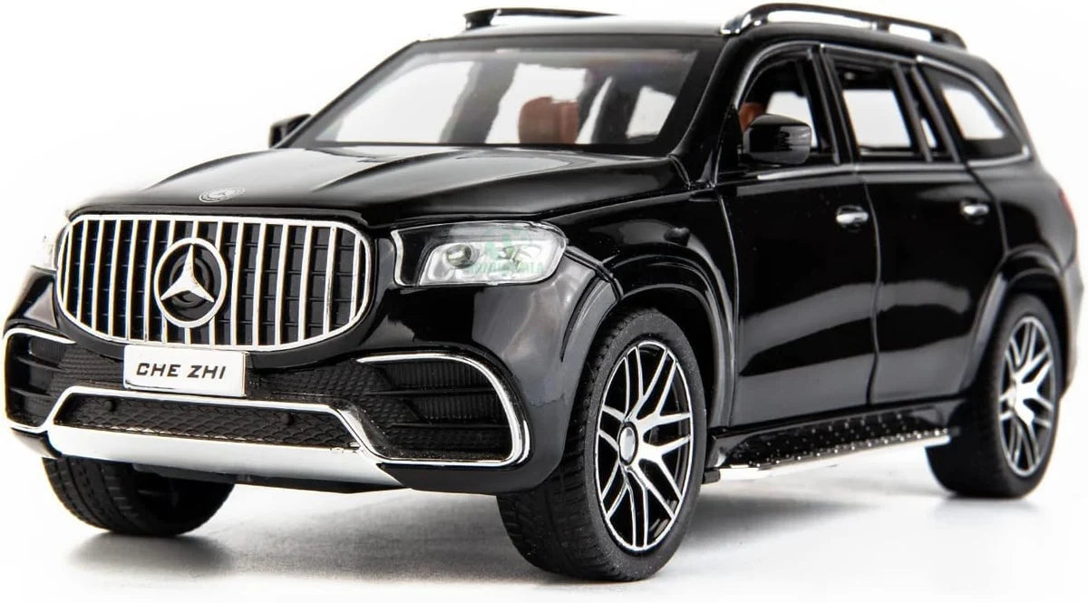 MERCEDES BENZ GLS63 MAYBACH 1:24 DIECAST METAL TOY CAR (MULTICOLOUR :- BLACK, GREEN, WHITE)