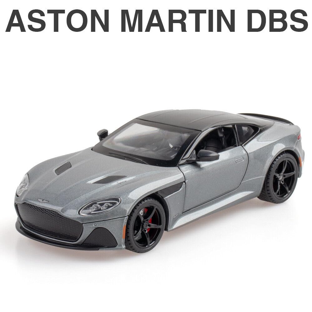 Aston Martin GT 1:24 Alloy Diecast Metal Toy Car Model Sound and Light Pull Back Collection Kids toy[3 Color available Any 1 Random Send ][22CM*9CM*8CM]