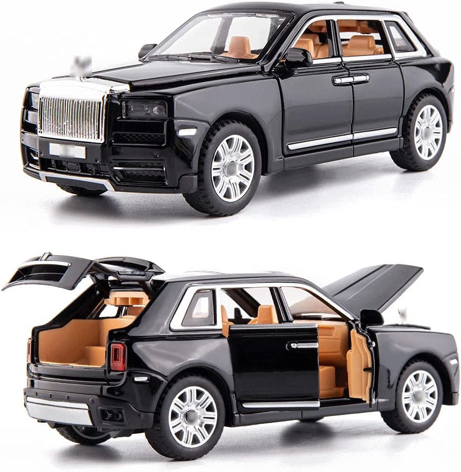 Rolls Royce Cullinan 1:32 Dicast Metal Toy Car Openable Doors & Light,Music {SIZE :- 16CM*6.5CM*5CM}[MULTICOLOR]