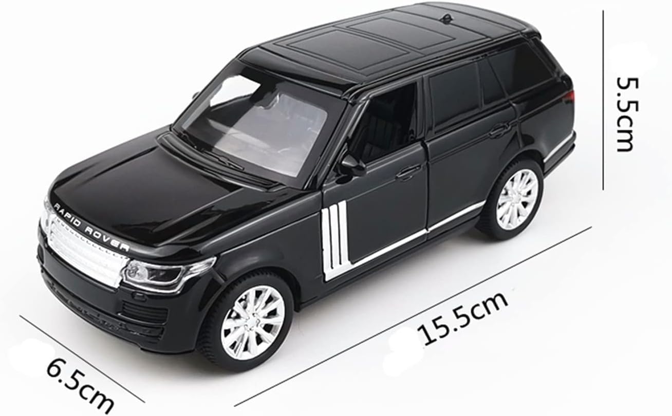 Range Rover 1:32 Diecast Metal Toy Car Sound Light Toy [3 Color Available Color Send]