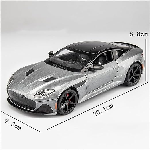 Aston Martin GT 1:24 Alloy Diecast Metal Toy Car Model Sound and Light Pull Back Collection Kids toy[3 Color available Any 1 Random Send ][22CM*9CM*8CM]