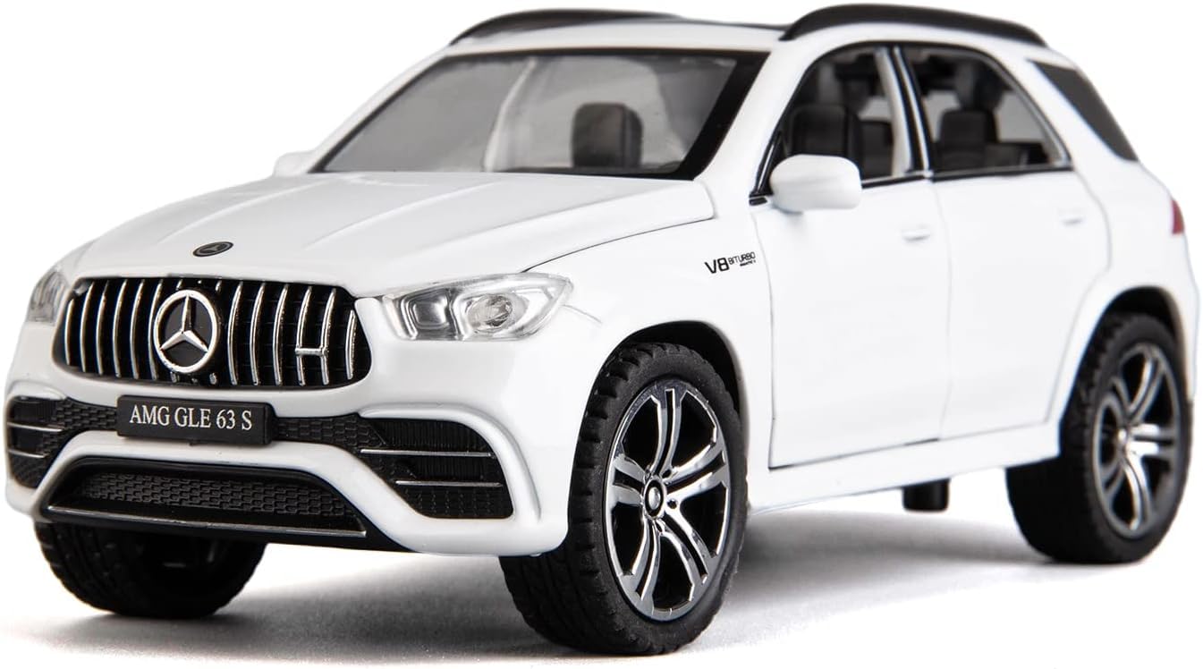 Mercedes Benz AMG GLE G63S 1:32 Diecast Pull Back Toy Car Model with Sound Light Boys Gifts Toys for Kids 【 MULTICOLOR 】