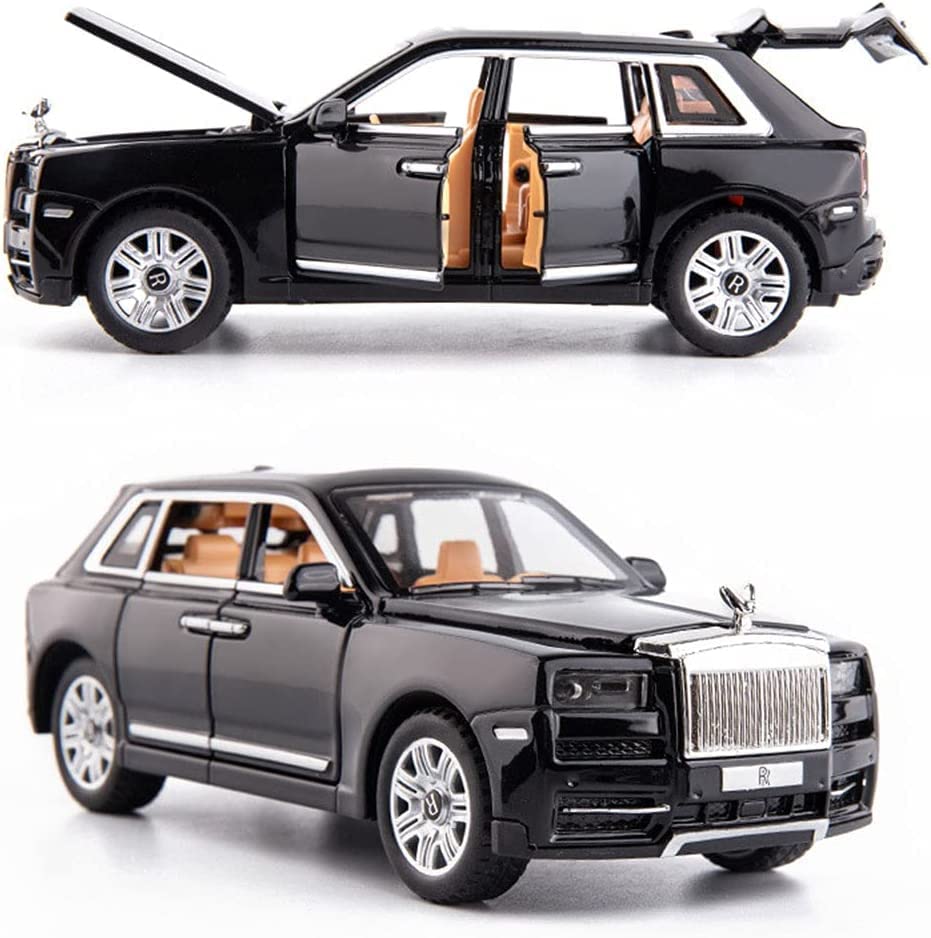 Rolls Royce Cullinan 1:32 Dicast Metal Toy Car Openable Doors & Light,Music {SIZE :- 16CM*6.5CM*5CM}[MULTICOLOR]