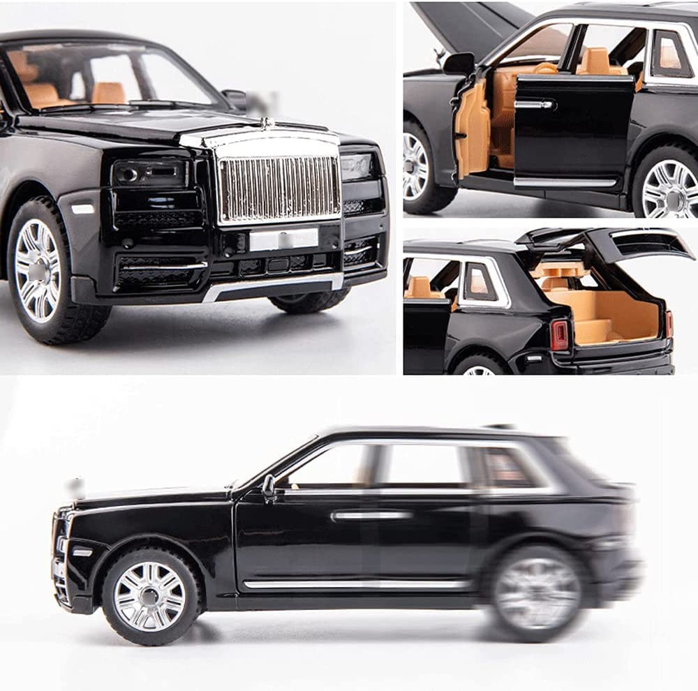 Rolls Royce Cullinan 1:32 Dicast Metal Toy Car Openable Doors & Light,Music {SIZE :- 16CM*6.5CM*5CM}[MULTICOLOR]