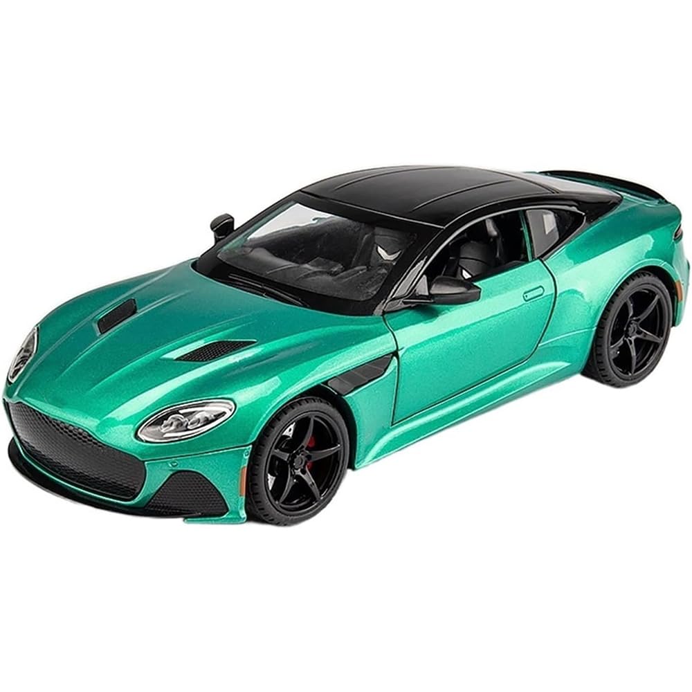 Aston Martin GT 1:24 Alloy Diecast Metal Toy Car Model Sound and Light Pull Back Collection Kids toy[3 Color available Any 1 Random Send ][22CM*9CM*8CM]