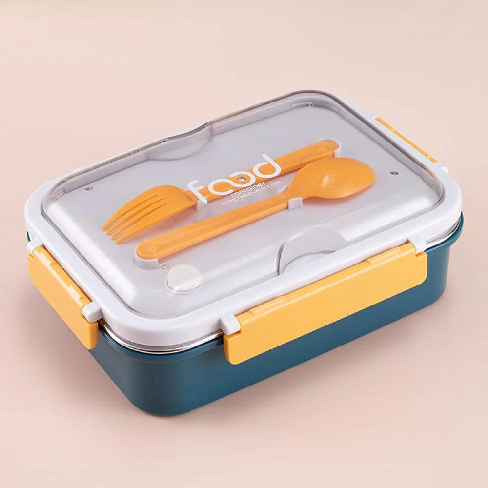 Lunch Box for Kids/Men/Women, Containers with 3 Compartments Office Lunch Box Freezer/Dishwasher Safe.