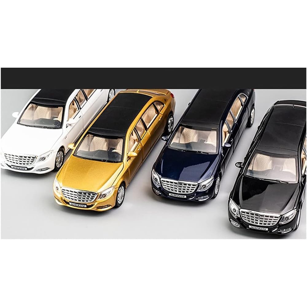 Mercedes Benz Maybech 1:32 Die-Cast Metal Toy Car Sound & Light Multicolor (Multicolor, Pack Of1)