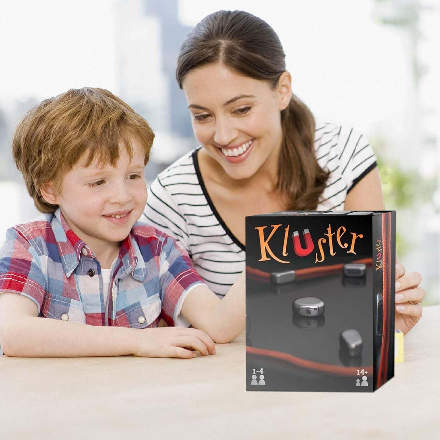 Kluster Magnets Game A fun tabletop game include 24 magnetic pieces Party & Fun Board Game