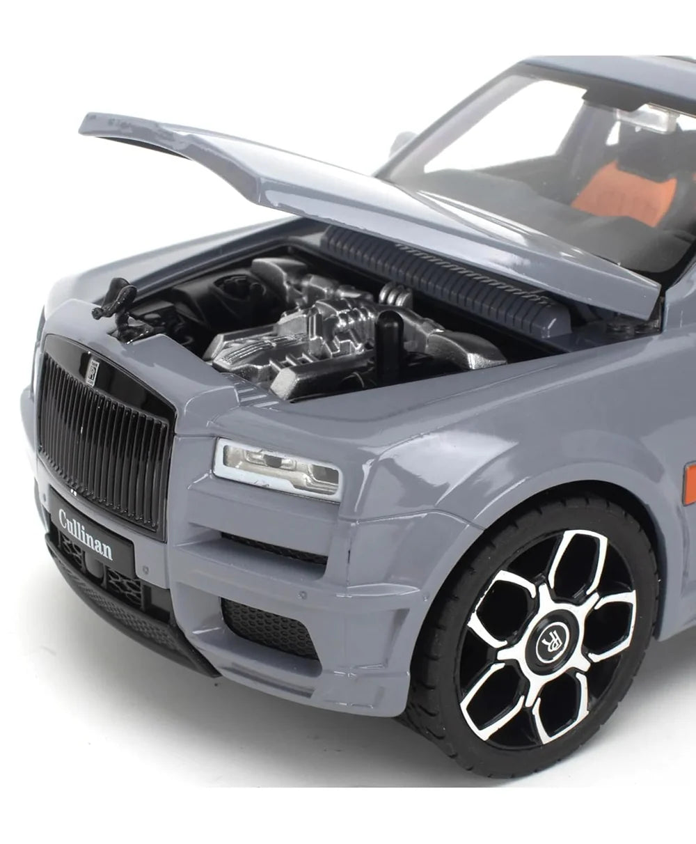 Rolls Royce Cullinan 1:20 Die Cast Metal Toy Car Light And Sound for Kids Boy Girl Birthday Gift (Multi Color Pack Of 1)