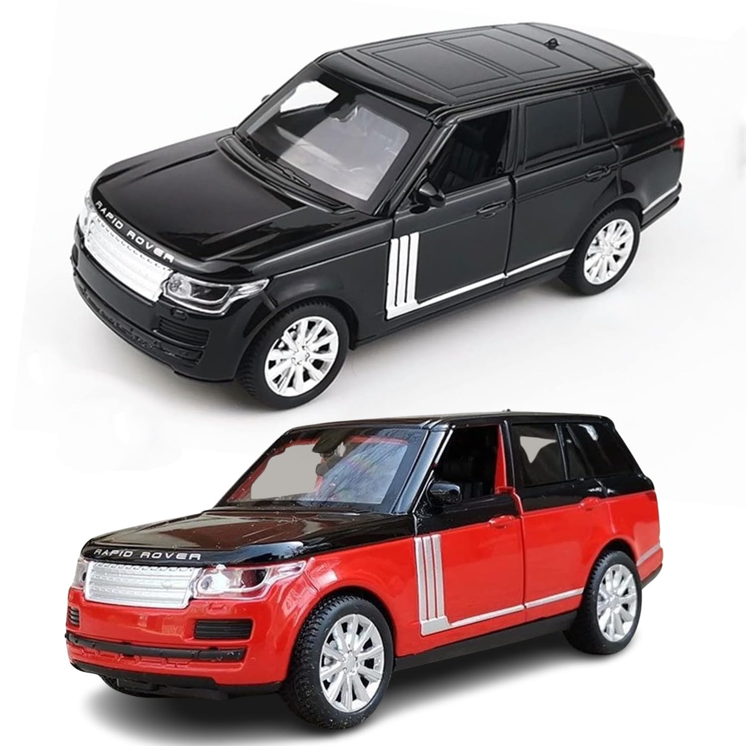 Range Rover 1:32 Diecast Metal Toy Car Sound Light Toy [3 Color Available Color Send]