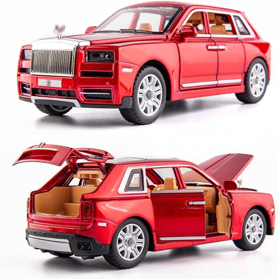 Rolls Royce Cullinan 1:32 Dicast Metal Toy Car Openable Doors & Light,Music {SIZE :- 16CM*6.5CM*5CM}[MULTICOLOR]