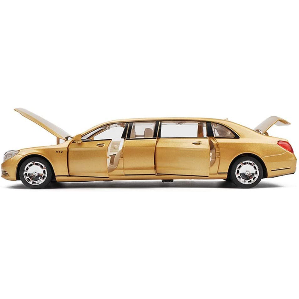 Mercedes Benz Maybech 1:32 Die-Cast Metal Toy Car Sound & Light Multicolor (Multicolor, Pack Of1)